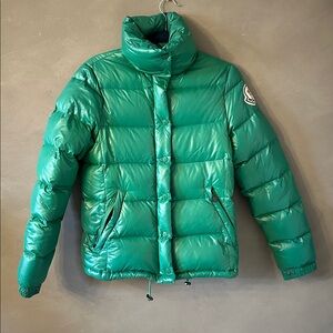 Moncler Emerald Quilted Jacket